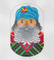click here to view larger image of Basque Nutcracker  (hand painted canvases)