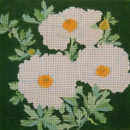 click here to view larger image of Giant Matilija Poppy (hand painted canvases)