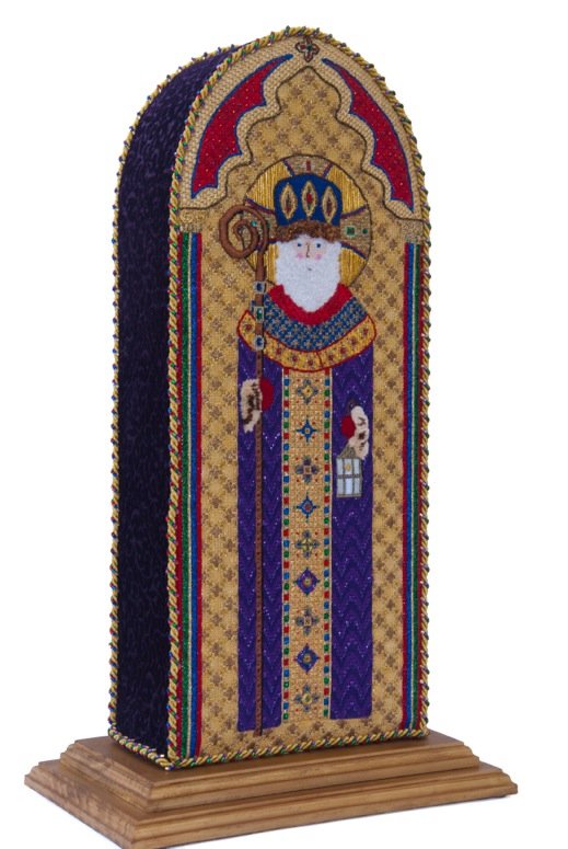 click here to view larger image of Byzantine St. Nicholas (hand painted canvases)