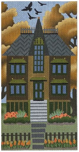 click here to view larger image of Olive Autumn House (hand painted canvases)