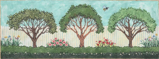 click here to view larger image of Bees Garden Side (hand painted canvases)
