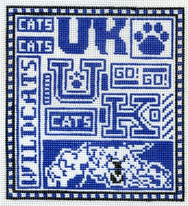 click here to view larger image of Kentucky Wildcats (hand painted canvases)