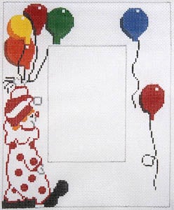 click here to view larger image of Clown with Balloons (hand painted canvases)