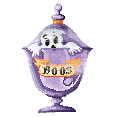 click here to view larger image of Poison Bottle - Boos (hand painted canvases)