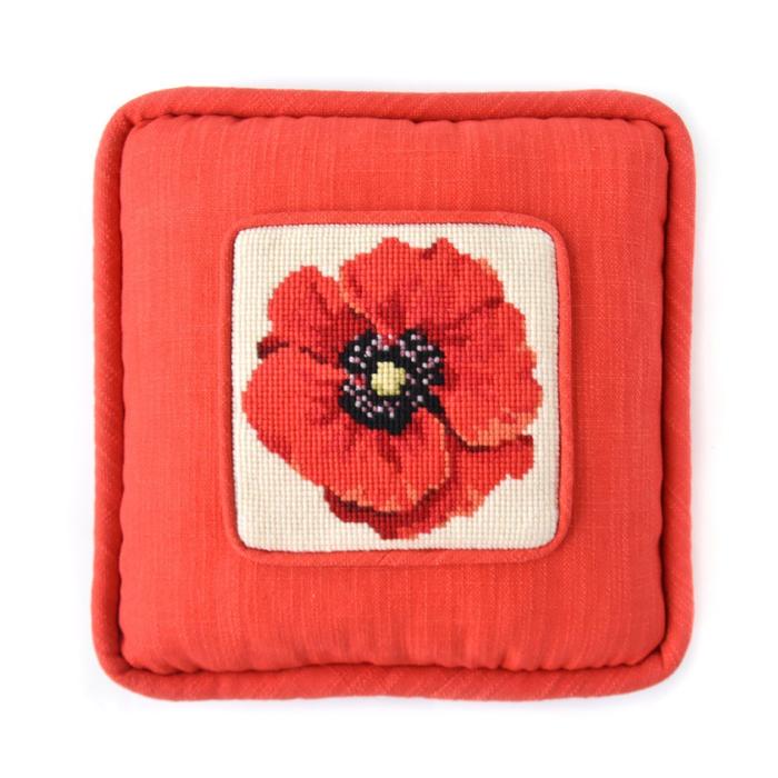 click here to view larger image of Chelsea Poppy Mini Kit (needlepoint kits)