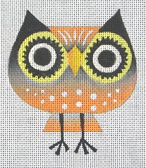 click here to view larger image of Big Eye Owl (hand painted canvases)