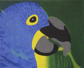 click here to view larger image of Small Parrot (hand painted canvases)