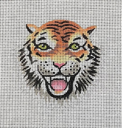 click here to view larger image of Tiger Head Patch - JW511 (hand painted canvases)