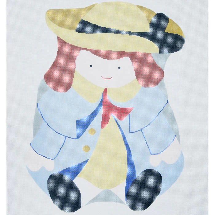 click here to view larger image of Madeline Doll (hand painted canvases)