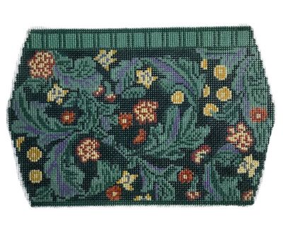 click here to view larger image of William Morris Leicester Needle Case (hand painted canvases)