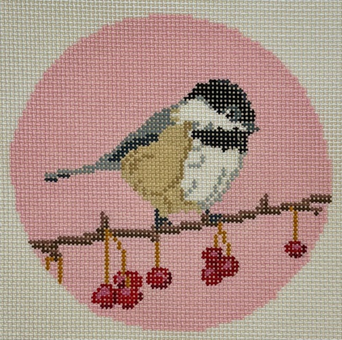 click here to view larger image of Chickadee (hand painted canvases)