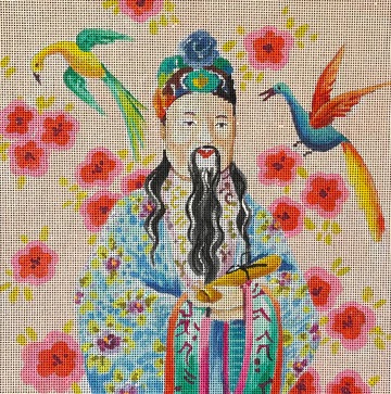 click here to view larger image of Asian Man (hand painted canvases)