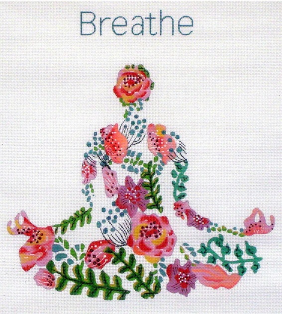 click here to view larger image of Breathe (hand painted canvases)