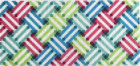 click here to view larger image of Woven Stripe Insert (printed canvas)