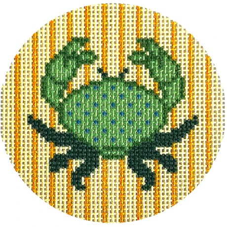 click here to view larger image of Green Crab (printed canvas)