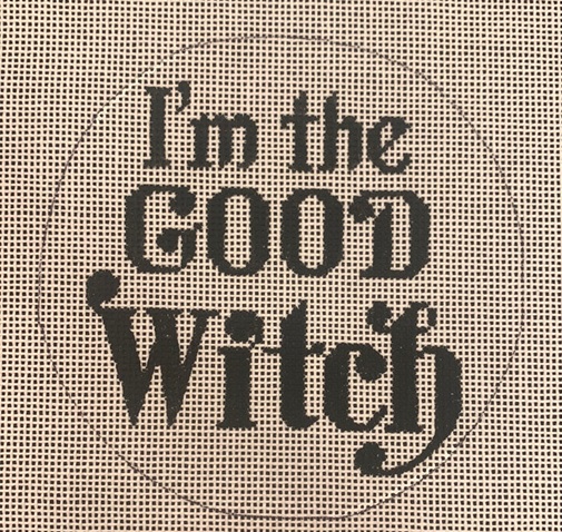 click here to view larger image of I'm the Good Witch/Small (hand painted canvases)