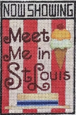 click here to view larger image of Meet Me in St Louis (hand painted canvases)