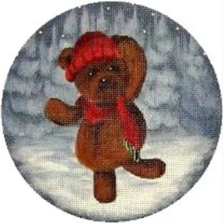 click here to view larger image of Dancing Bear (hand painted canvases)
