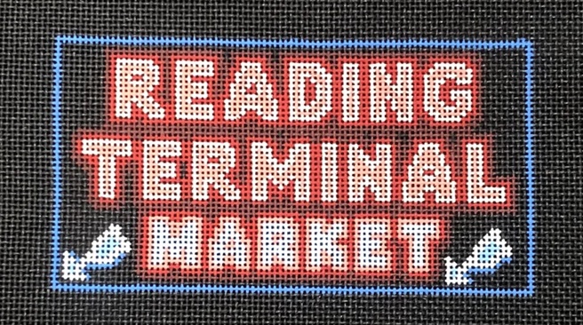click here to view larger image of Terminal Market Neon Sign (hand painted canvases)