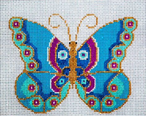 click here to view larger image of Butterfly - B-324 (hand painted canvases)