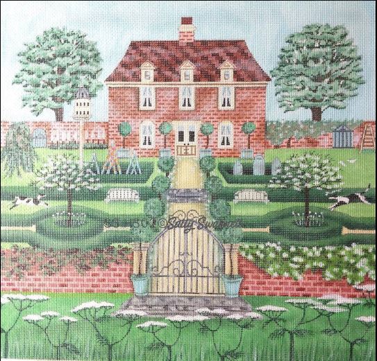 click here to view larger image of Manor House (hand painted canvases)