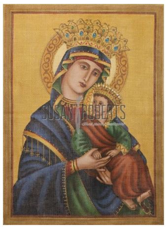 click here to view larger image of Our Lady of Perpetual Help (hand painted canvases)