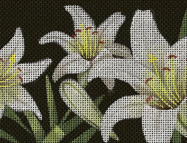 click here to view larger image of Lilies of the Field (hand painted canvases)