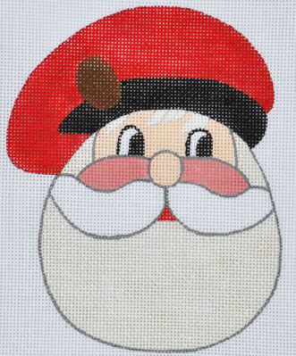 click here to view larger image of Pinecone Santa (hand painted canvases)