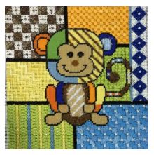 click here to view larger image of Colorful Monkey (hand painted canvases)