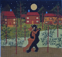 click here to view larger image of Dancing in the Moonlight (hand painted canvases)