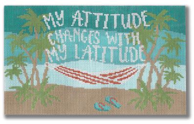 click here to view larger image of Attitude (hand painted canvases)