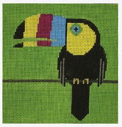 click here to view larger image of Toucan (hand painted canvases)