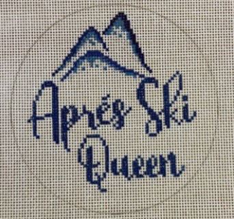 click here to view larger image of  Apres Ski Queen (hand painted canvases)