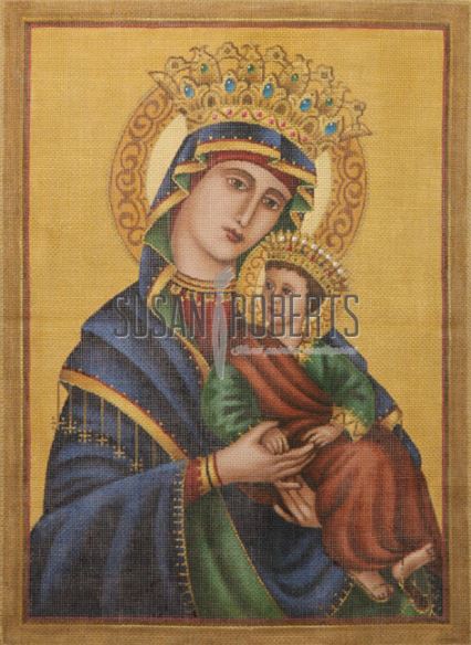 click here to view larger image of Our Lady of Perpetual Help - 18M (hand painted canvases)