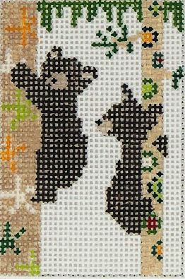 click here to view larger image of PDQ (Pretty Darn Quick) Kit - Bear Cubs (needlepoint kits)