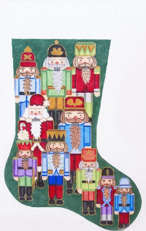click here to view larger image of 19 inch Christmas Stocking - SM7125 - 18M (hand painted canvases)