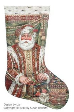 click here to view larger image of Renaissance Santa Stocking (None Selected)