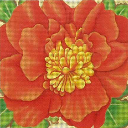 click here to view larger image of Begonia (hand painted canvases)