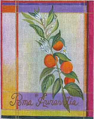 click here to view larger image of Besler Orange (hand painted canvases)