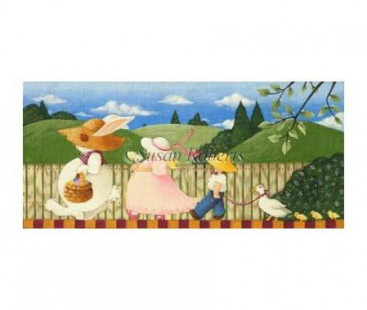 click here to view larger image of Easter March - 18ct (hand painted canvases)