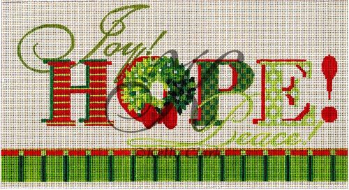 click here to view larger image of Hope Joy Peace Stitch Guide (books)