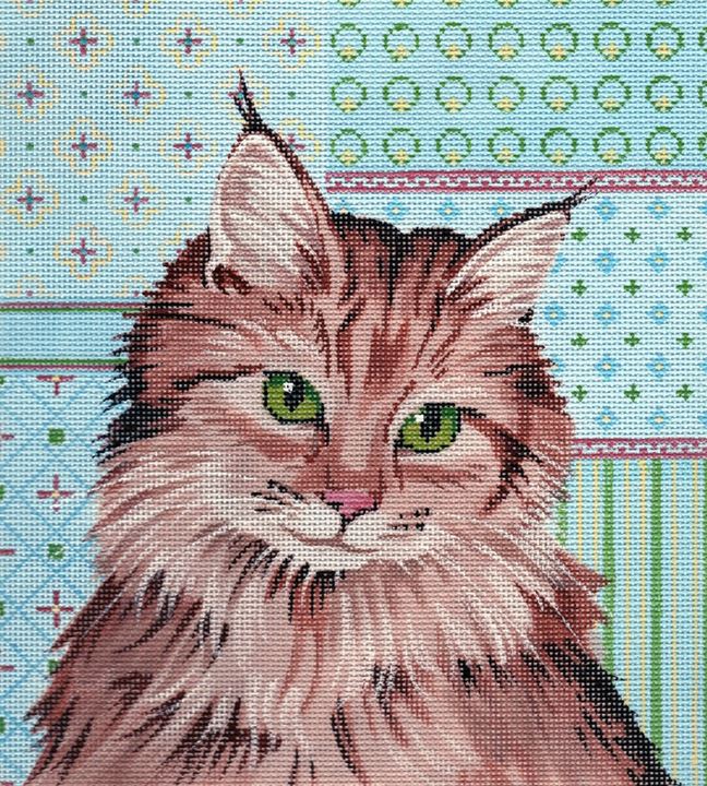 click here to view larger image of Maine Coon (hand painted canvases)