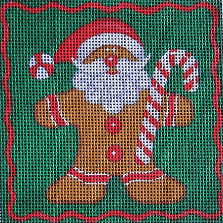 click here to view larger image of Gingerbread Christmas 2 (hand painted canvases)