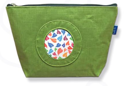 click here to view larger image of Silk Bag - Green (accessories)