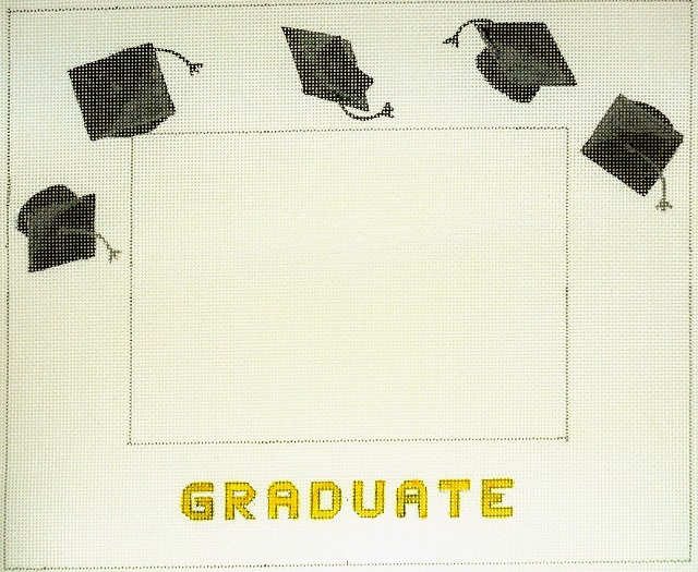 click here to view larger image of Graduation Frame (hand painted canvases)