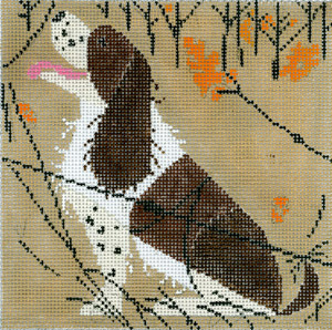 click here to view larger image of Springer Spaniel (hand painted canvases)