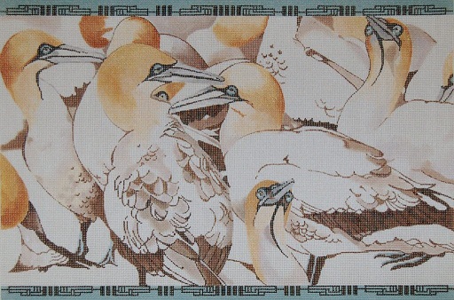 click here to view larger image of Sea Gannets (hand painted canvases)