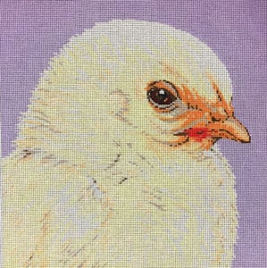 click here to view larger image of Baby Fluffy Chick (hand painted canvases)