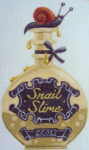 click here to view larger image of Snail Slime Halloween Bottle (hand painted canvases)