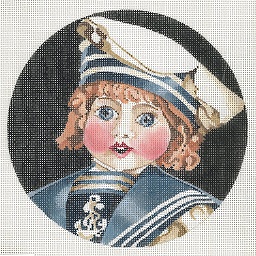 click here to view larger image of Sailor Sam Ornament (hand painted canvases)